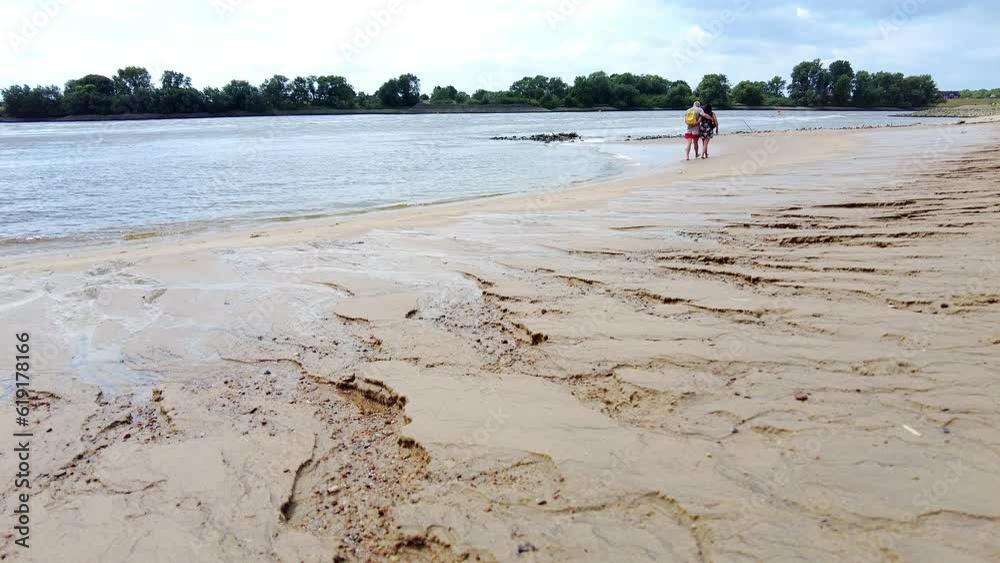 Elbe Staustufe bei Geesthacht