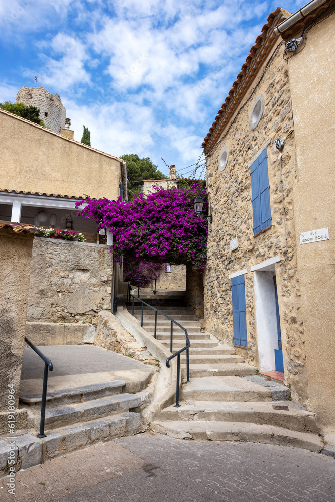 old street in the town