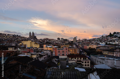 Atardecer en Quito