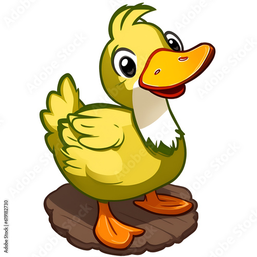 cartoon duck