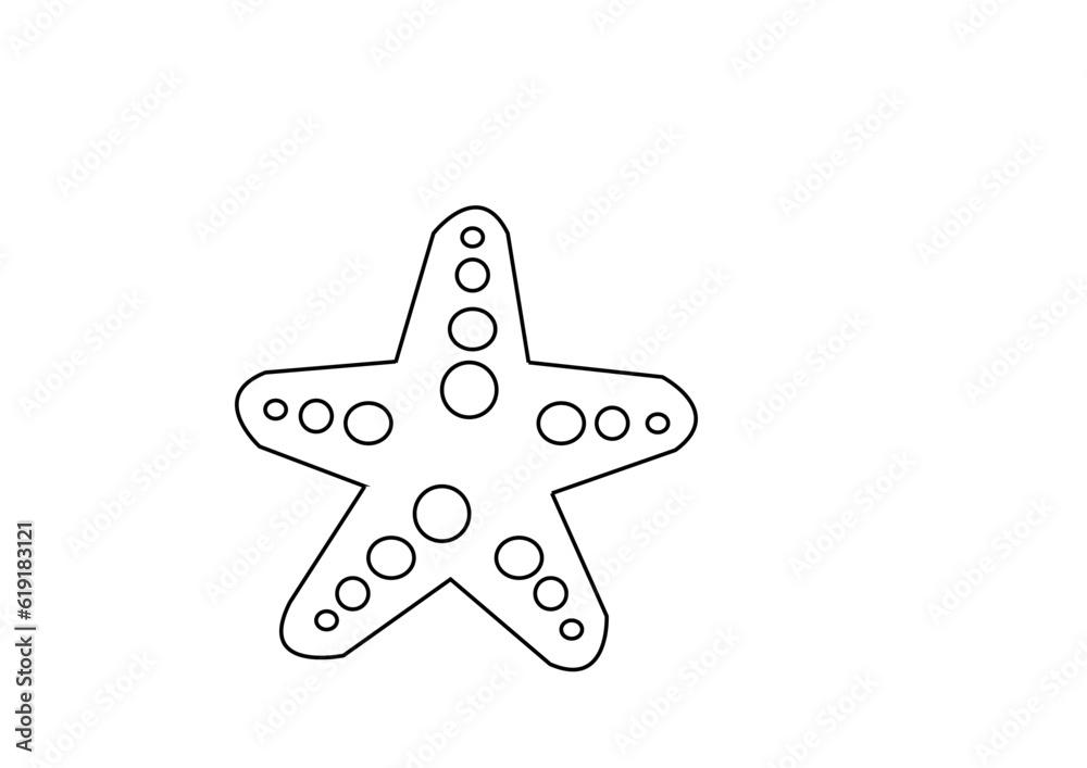 Obraz premium illustration of a star