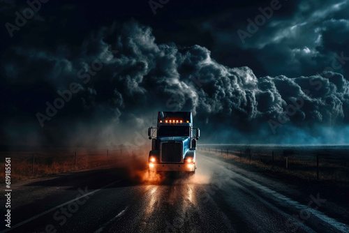 The Menacing Journey of a Truck Driver. Generative AI