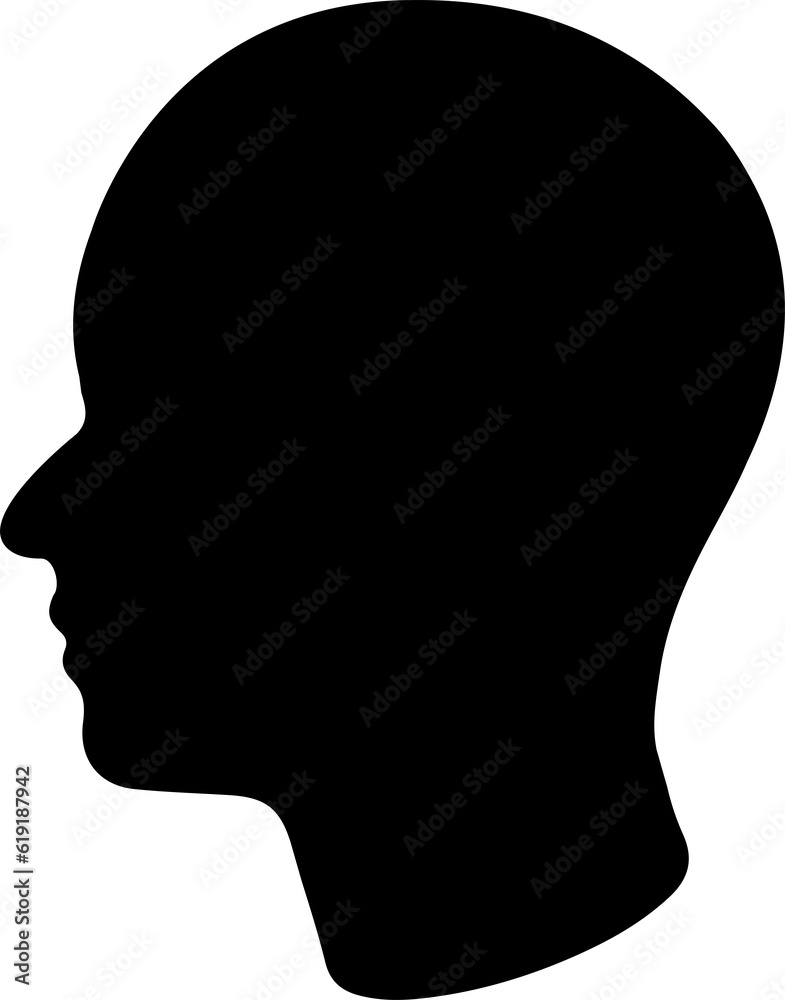 Human brain medical vector icon on white background. Human brain symbol ...