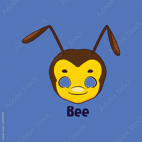 Bee mask for costume party, Halloween, various festivities