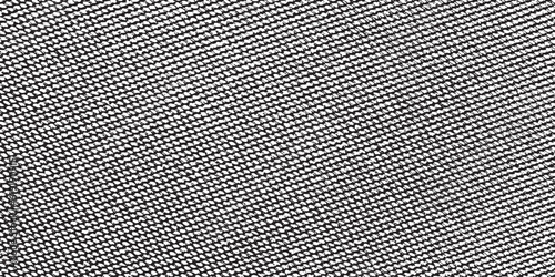 Fabric texture. Cloth knitted, cotton, wool background. Vector background. Grunge rough dirty background. Brushed black paint cover. Renovate wall frame grimy backdrop.