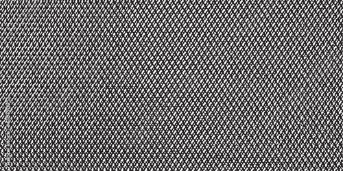 Vector fabric texture. Distressed texture of weaving fabric. Grunge background. Abstract halftone vector illustration.