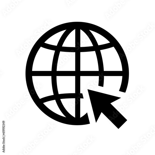  globe, web icon