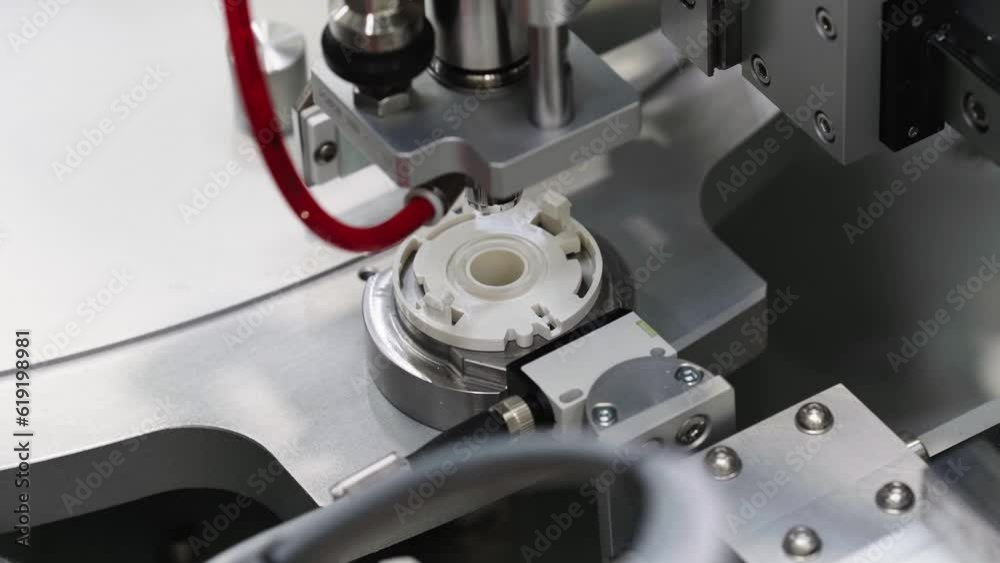 Robotic Equipment. Automated Machine. Plant, modern production. Robotic Equipment. Automated Machine. Plant, modern production.