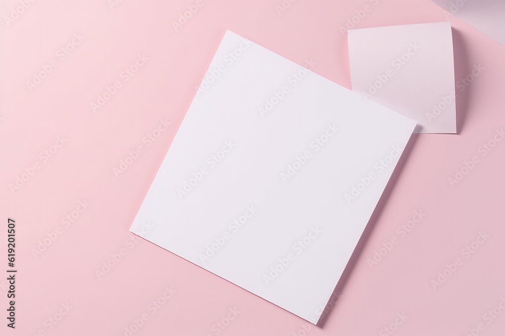 note paper with pin
