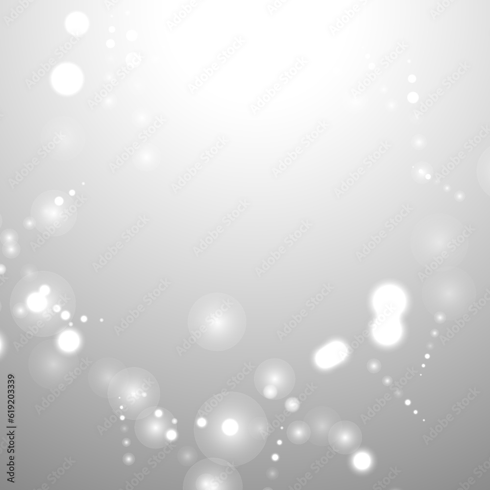 silver background bokeh bling snow flake confetti silver background bokeh bling snow flake confetti