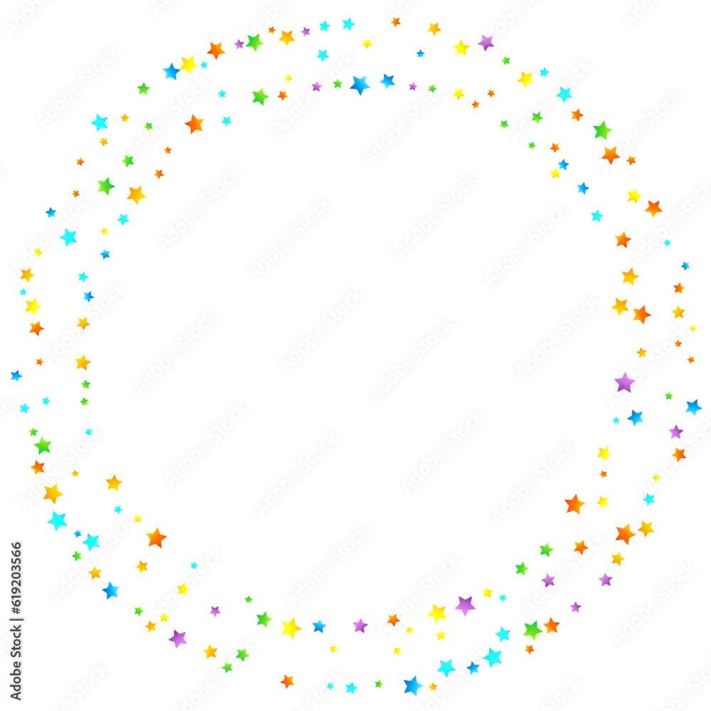 Rainbow Festive Confetti. Carnival Star Falling. Rainbow Festive Confetti. Carnival Star Falling.