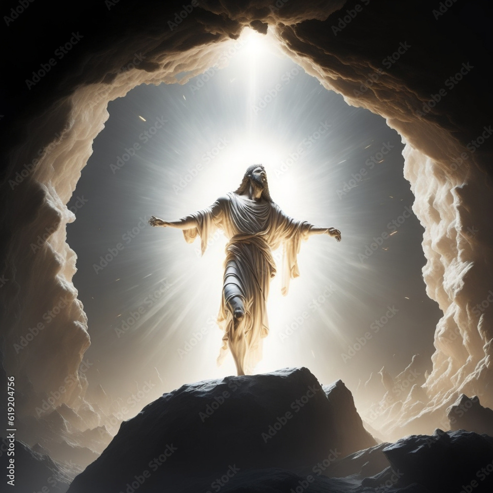 Powerful Symbolic Representation of Jesus Christ - Divine Light and ...