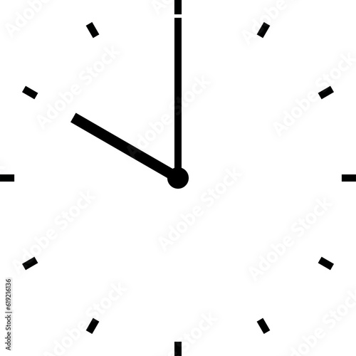 clock at 10 am or 10 pm or 22