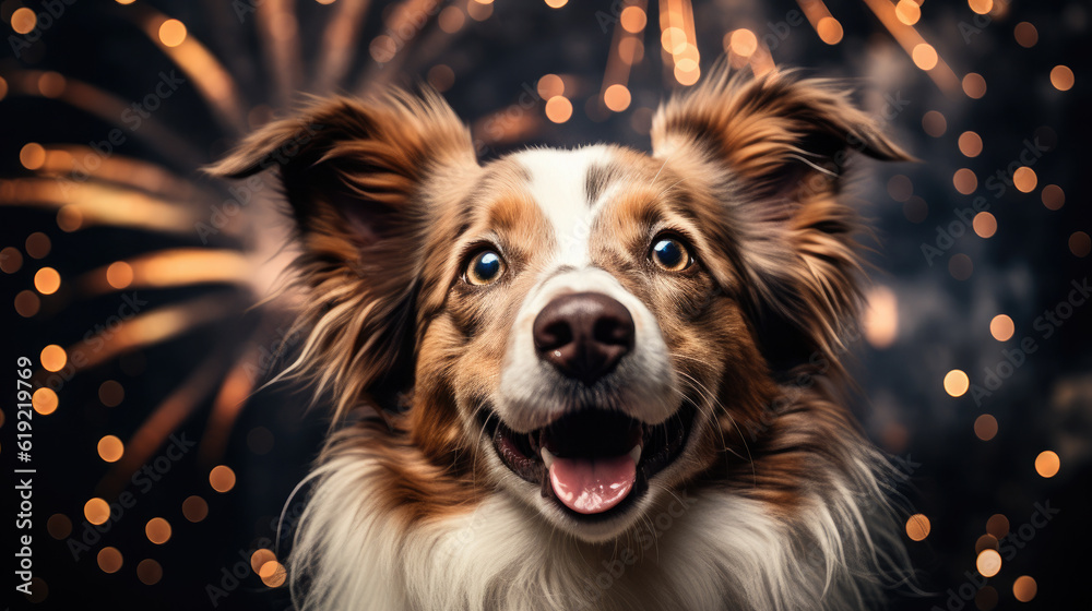 The dog is afraid of fireworks. Overcoming anxiety in dogs. Use of headphones. Calming CBD.