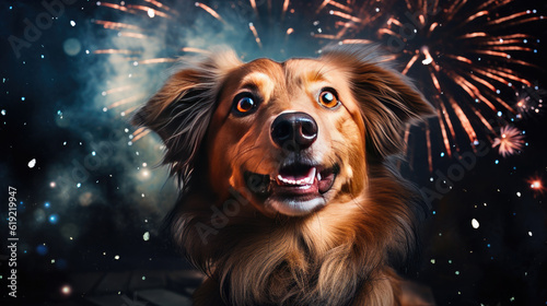 The dog is afraid of fireworks. Overcoming anxiety in dogs. Use of headphones. Calming CBD. © Татьяна Креминская