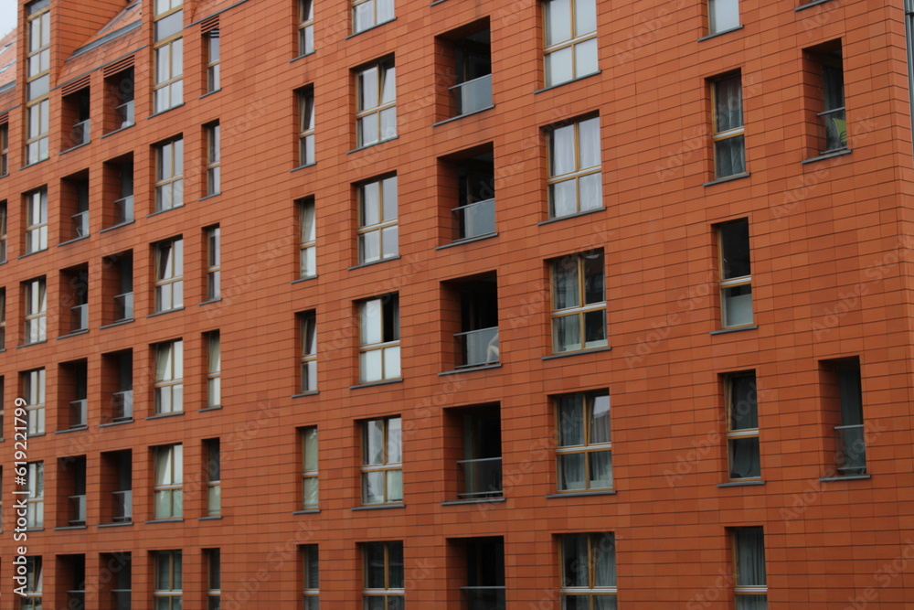 red brick building