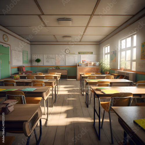 classroom at school