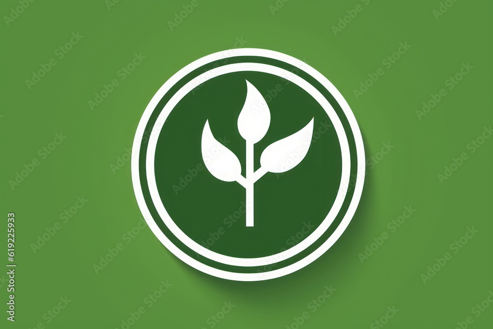 green leaf icon, Harmony of Nature and Technology: Green Icon of an Electric Plug Adorned with Organic Leaves green leaf icon, Harmony of Nature and Technology: Green Icon of an Electric Plug Adorned with Organic Leaves