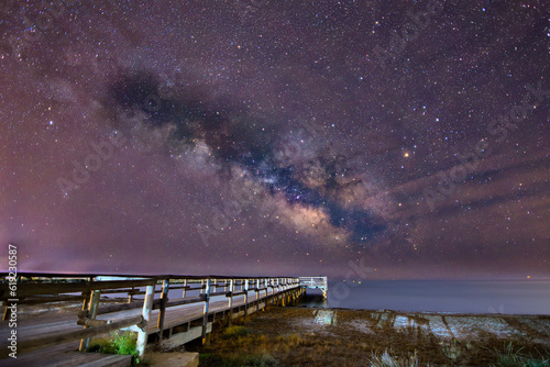 Vía Láctea en el embarcadero