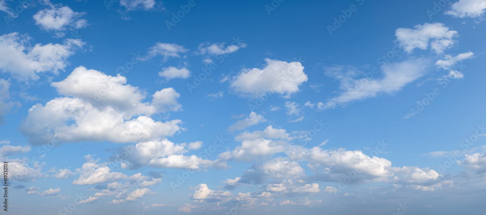 blue sky background with tiny clouds panorama blue sky background with tiny clouds panorama