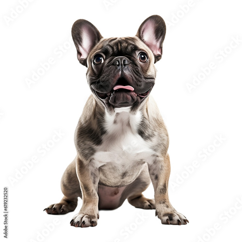 french bulldog isolated on transparent background © PawsomeStocks