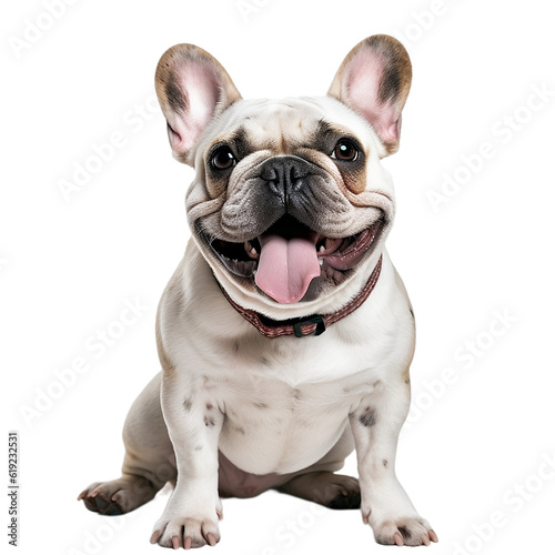french bulldog isolated on transparent background
