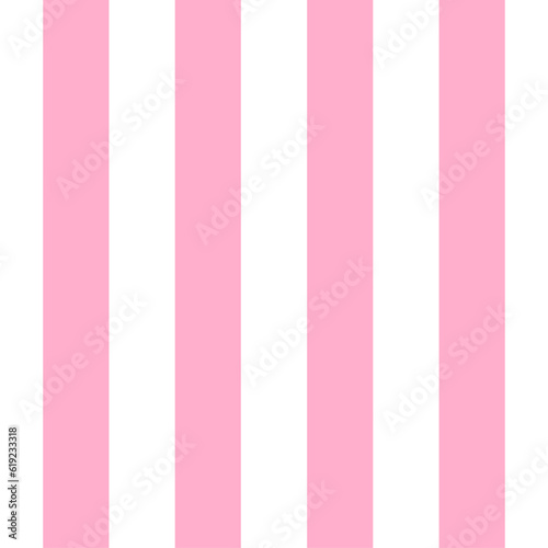 Pink and white vertical stripes