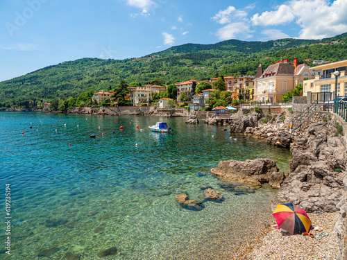 Lovran bei Opatija, Adriaküste, Kroatien