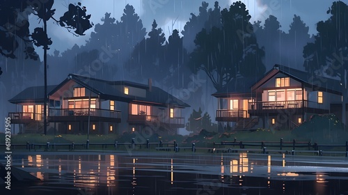Sad Art: Houses in the Rain, YouTube Music Cover