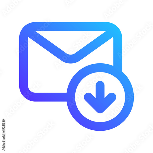 receive gradient icon