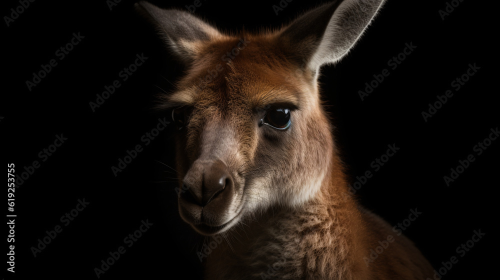 kangaroo animal wildlife nature mammal generative ai kangaroo animal wildlife nature mammal generative ai