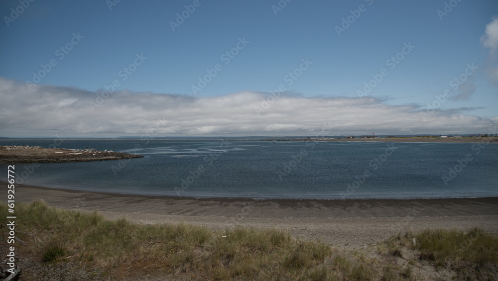 Panorama of Half Moon Bay  at Westhaven Beach Park - 3