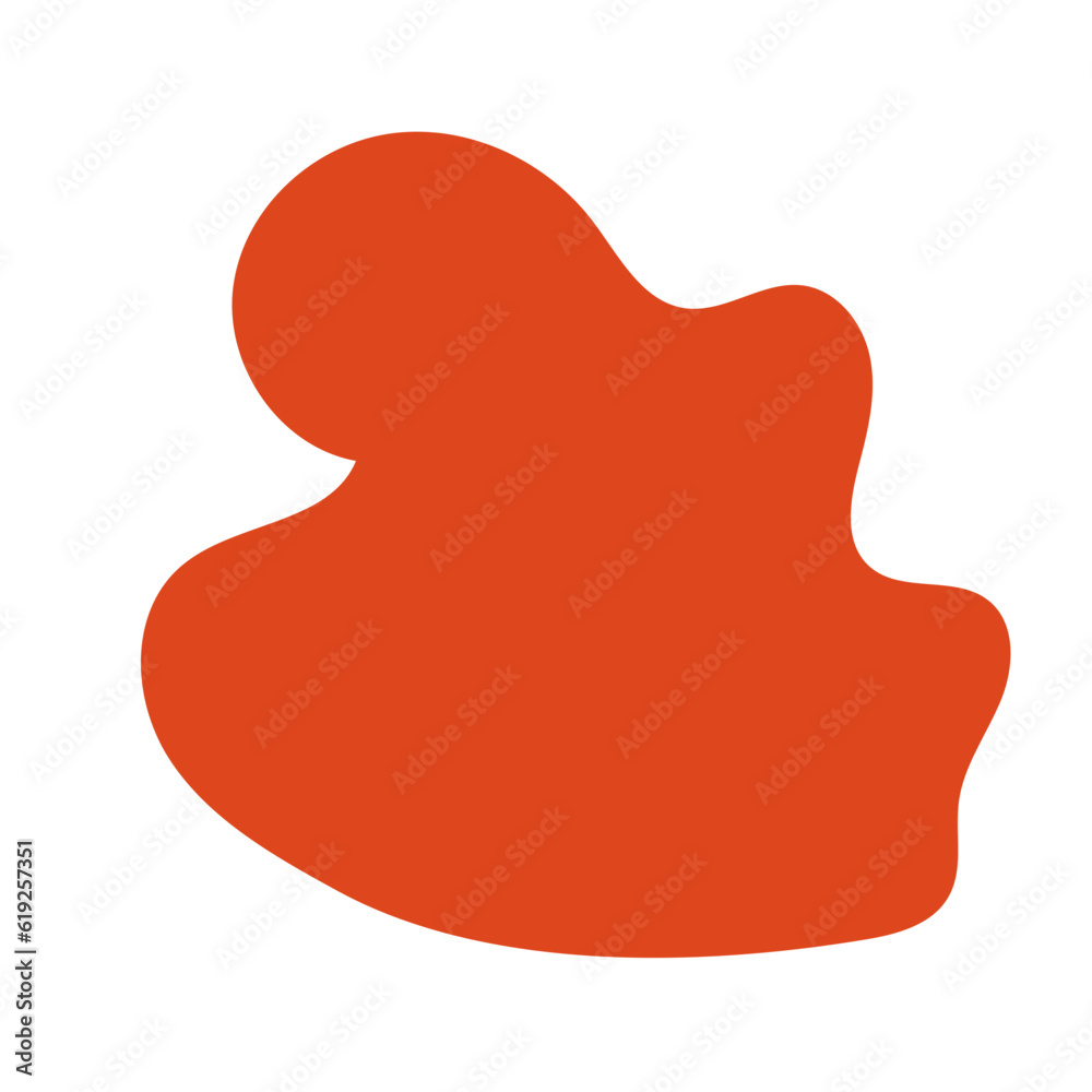 Orange Abstract Shape Vectors Orange Abstract Shape Vectors