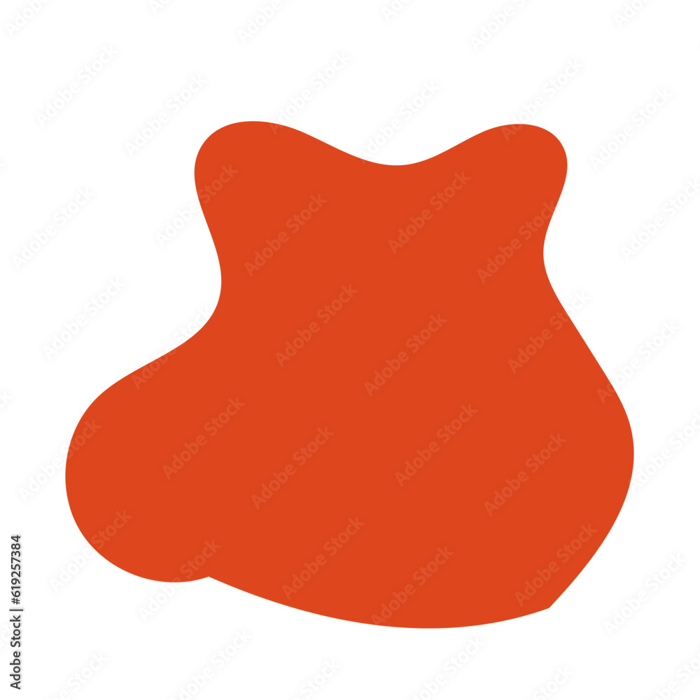 Orange Abstract Shape Vectors Orange Abstract Shape Vectors