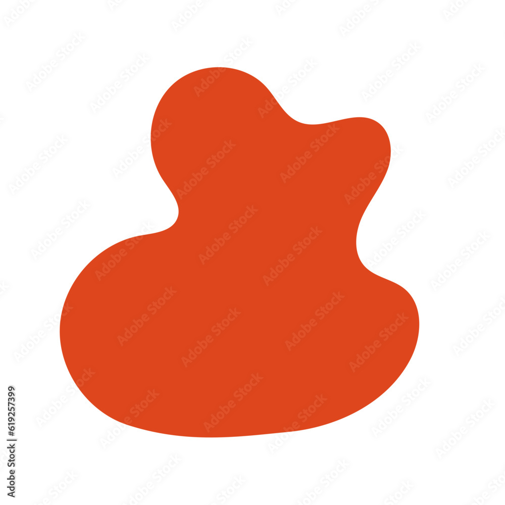 Orange Abstract Shape Vectors Orange Abstract Shape Vectors