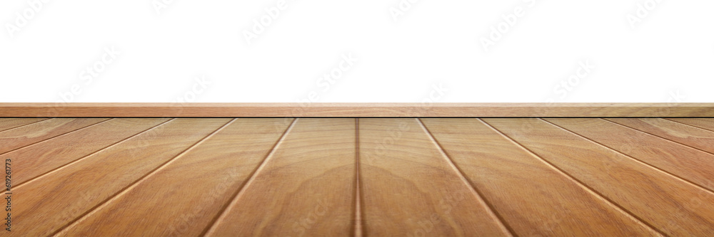 Empty brown wooden floor pattern isolated on transparent background Empty brown wooden floor pattern isolated on transparent background