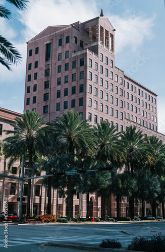 trees in the city building downtown coral gables miami  © Alberto GV PHOTOGRAP