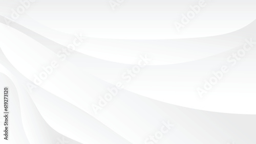 Abstract white and grey gradient color with modern geometric background for graphic design element