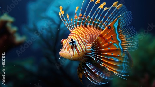 Tropical sea underwater fishes  © Daunhijauxx