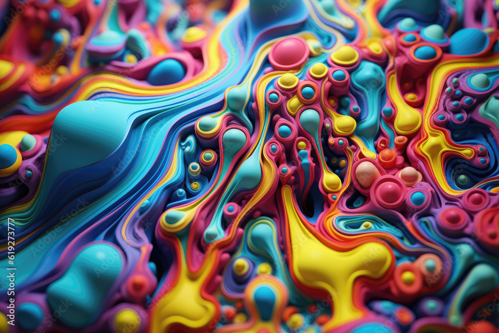 Plasticine Abstract Background