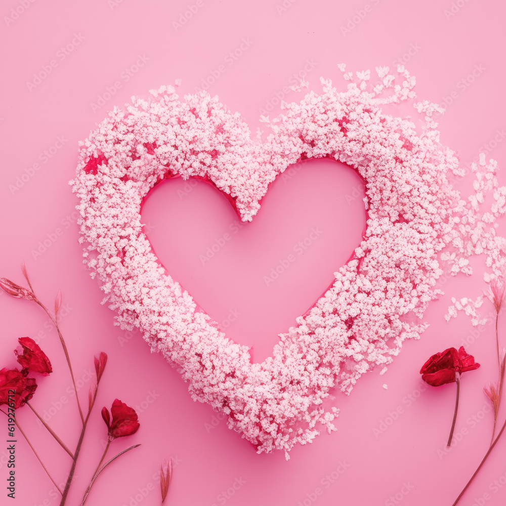 pink flowers heart on pink background, love hearts background, wedding heart wallpaper, pink flowers heart on pink background, love hearts background, wedding heart wallpaper,