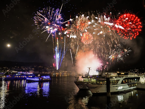 Rhein in Flammen photo