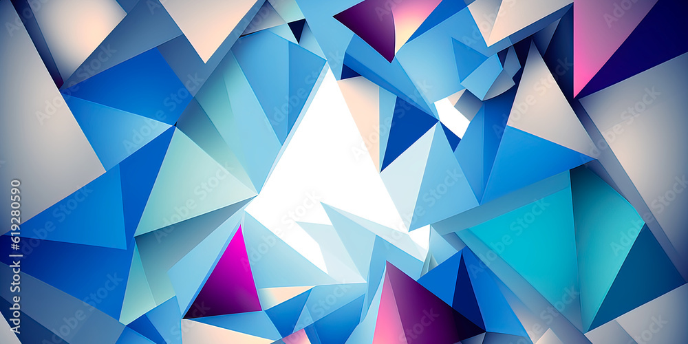 white, blue, purple geometric triangle abstract background illustration. winter, cold, mood abstract background white, blue, purple geometric triangle abstract background illustration. winter, cold, mood abstract background