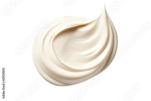 whipped cream, isolated on transparent background