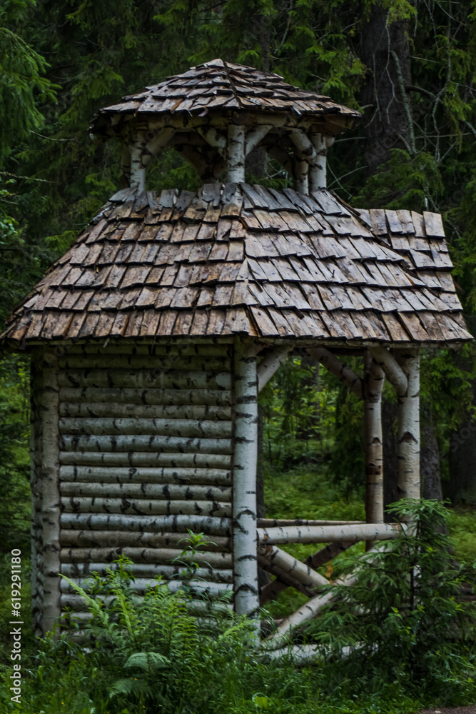 old wooden house