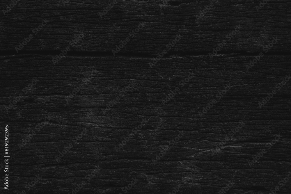 Obraz premium Wood black texture background of the wood blank for design.