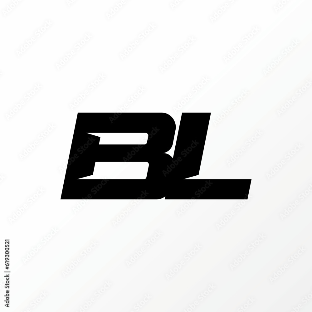 Logo design graphic concept creative abstract premium free vector stock unique simple letter BL sport font connect Related initial typography monogram Logo design graphic concept creative abstract premium free vector stock unique simple letter BL sport font connect Related initial typography monogram