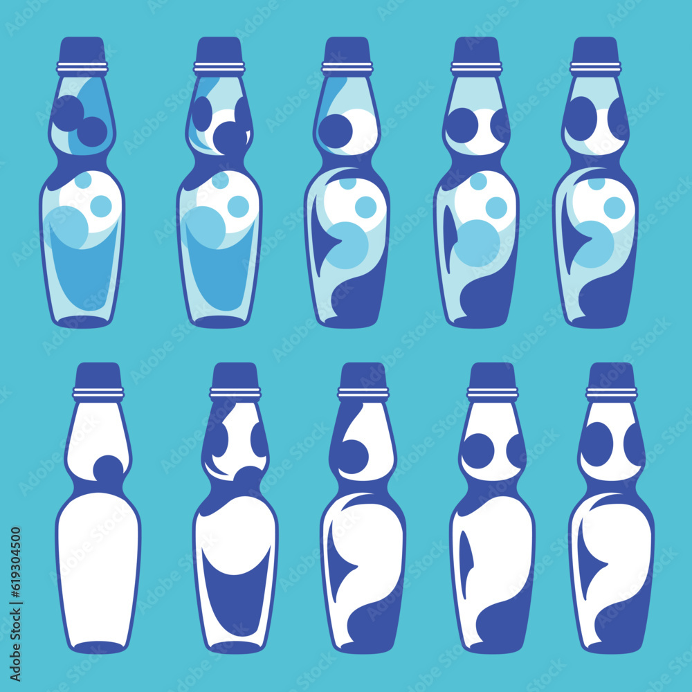 Ramune, a carbonated drink popular in Japan, Ramune, a carbonated drink popular in Japan,