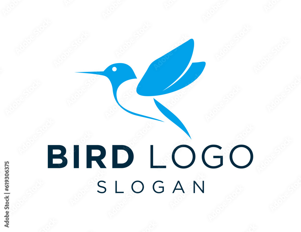 Logo design about Bird on a white background. created using the CorelDraw application. Logo design about Bird on a white background. created using the CorelDraw application.