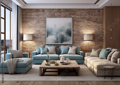 modern living room © Très Relaxo 